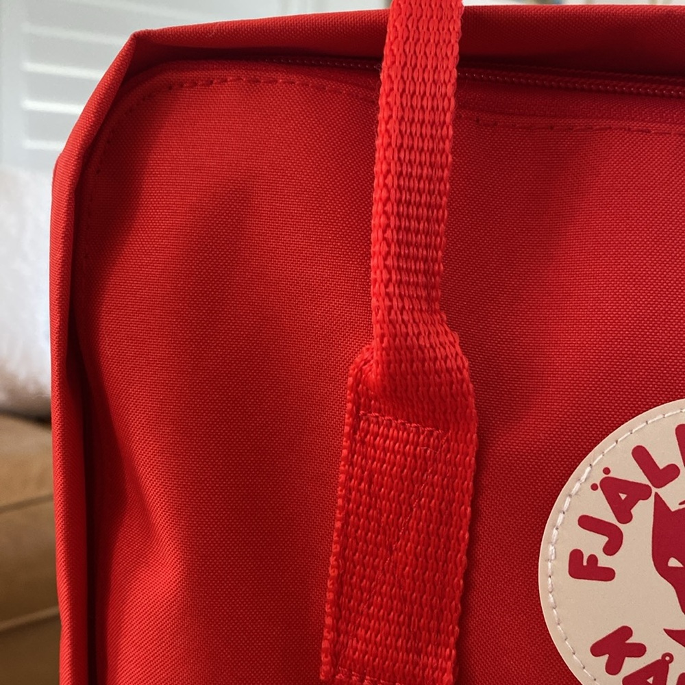 Kånken Red Backpack - Picture 5 of 6